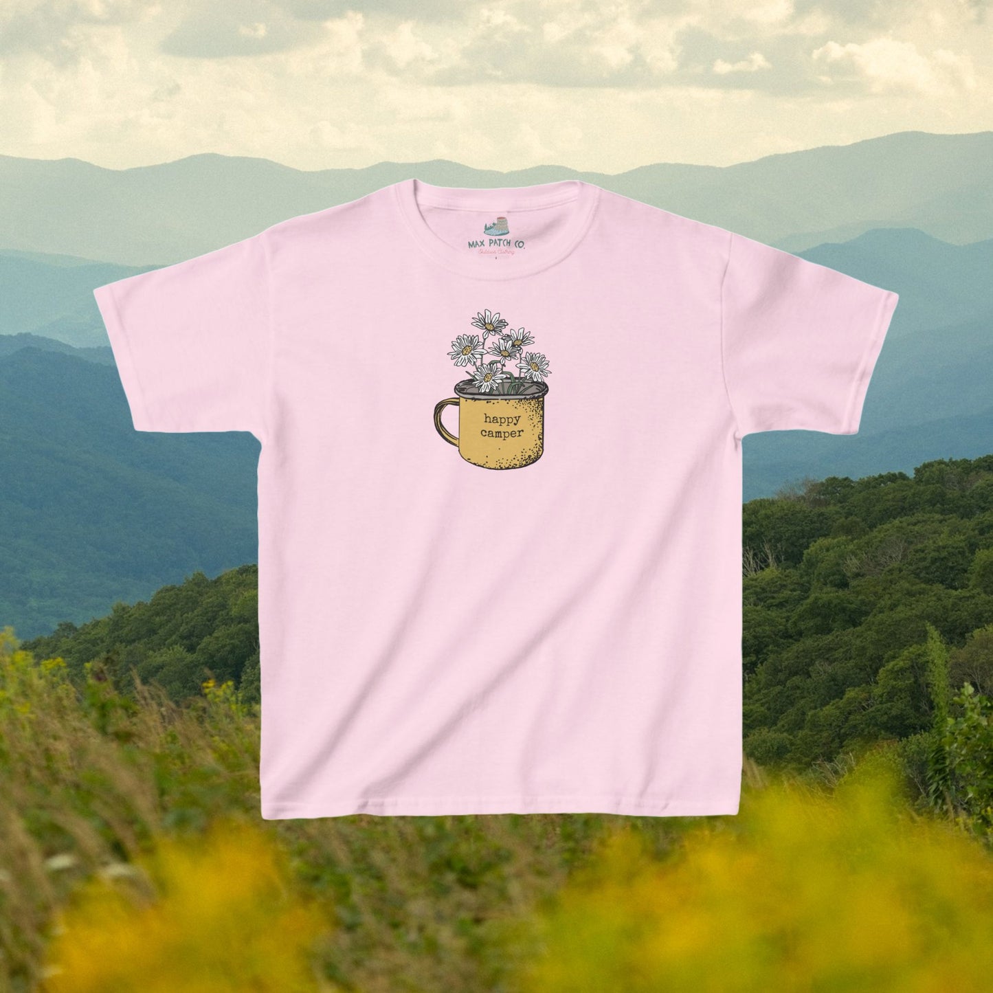 Girl's Happy Camper Tee