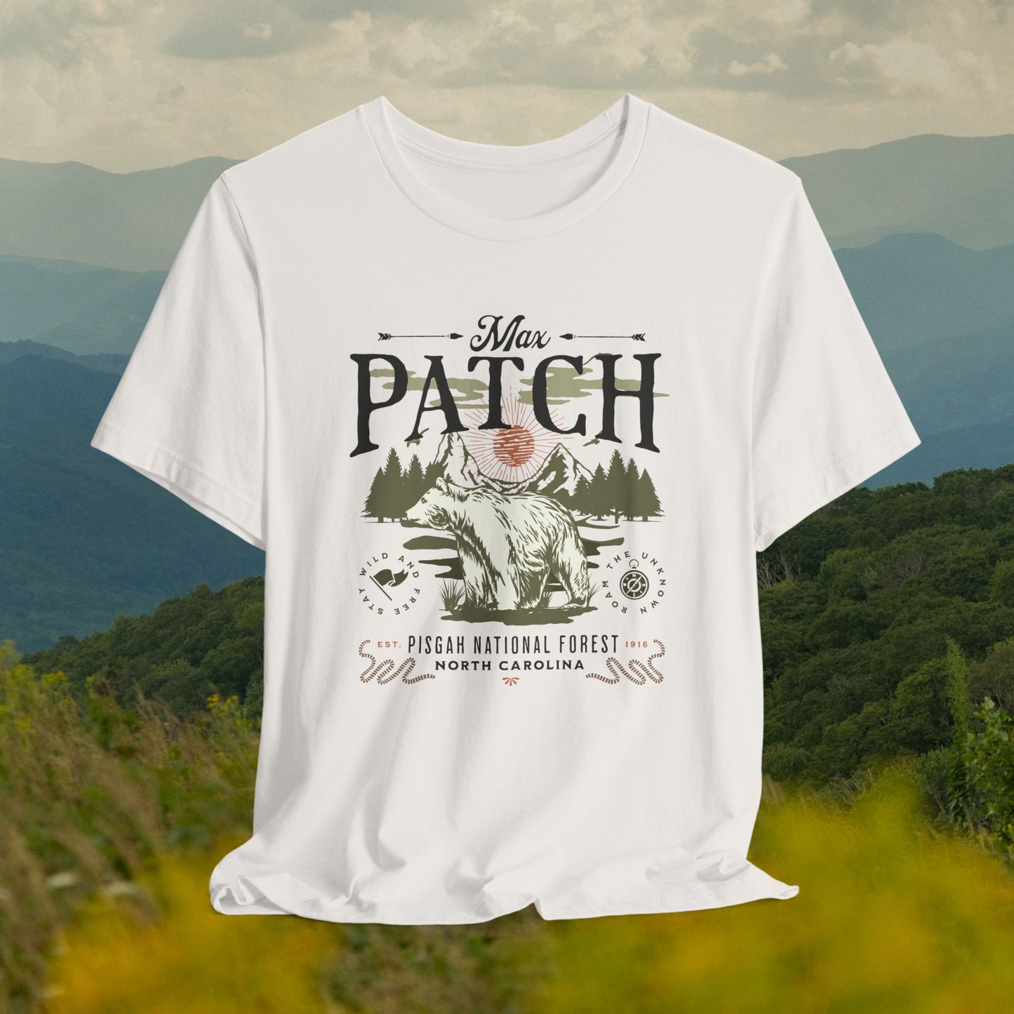 Max Patch Mountain Graphic Tee