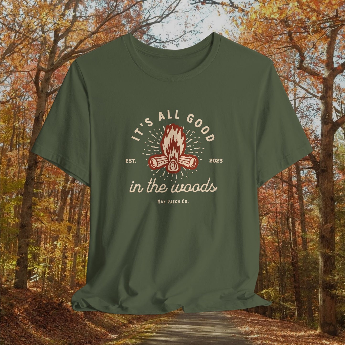 In The Woods Graphic Tee - Bella