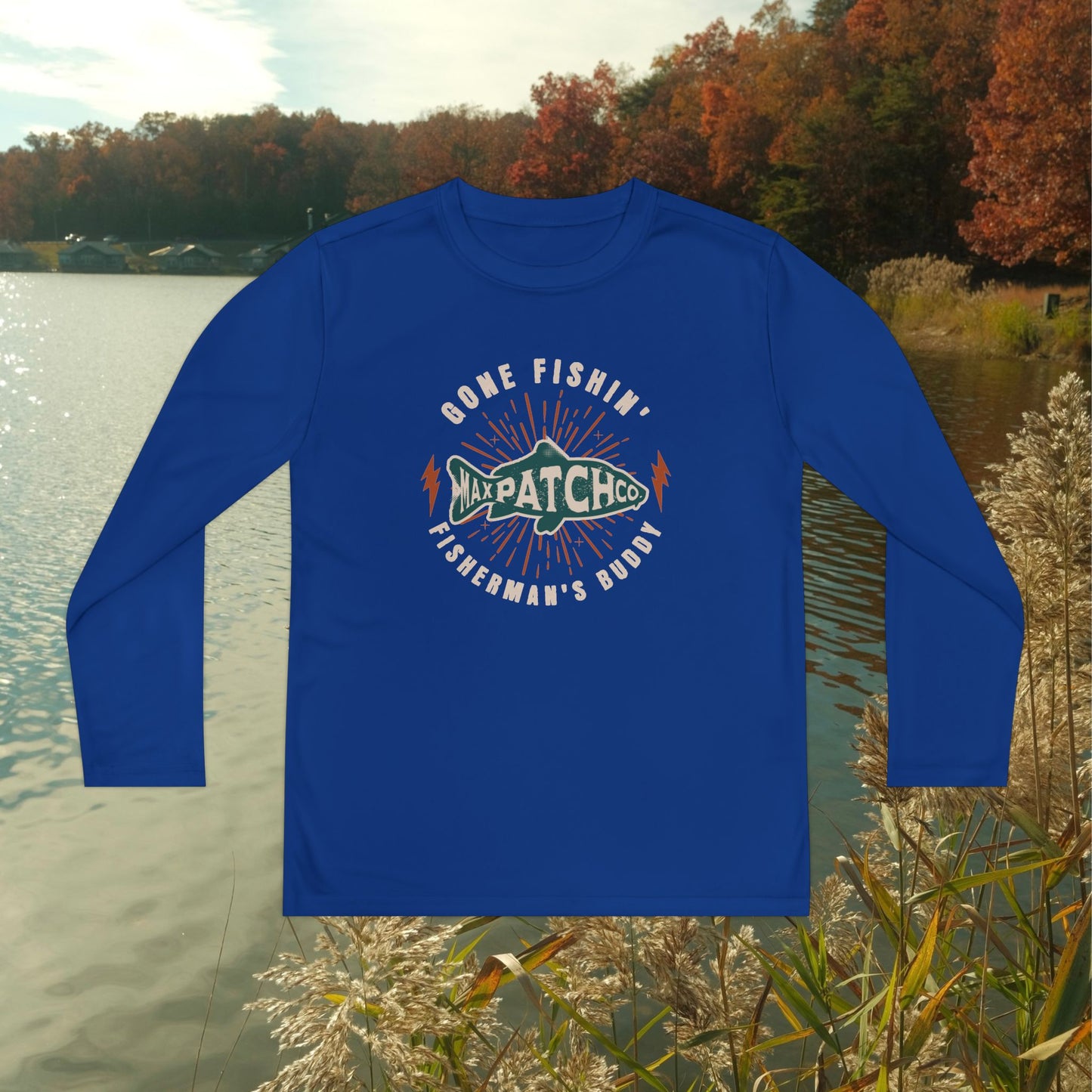 Youth Fisherman's Athletic Long-Sleeve Tee