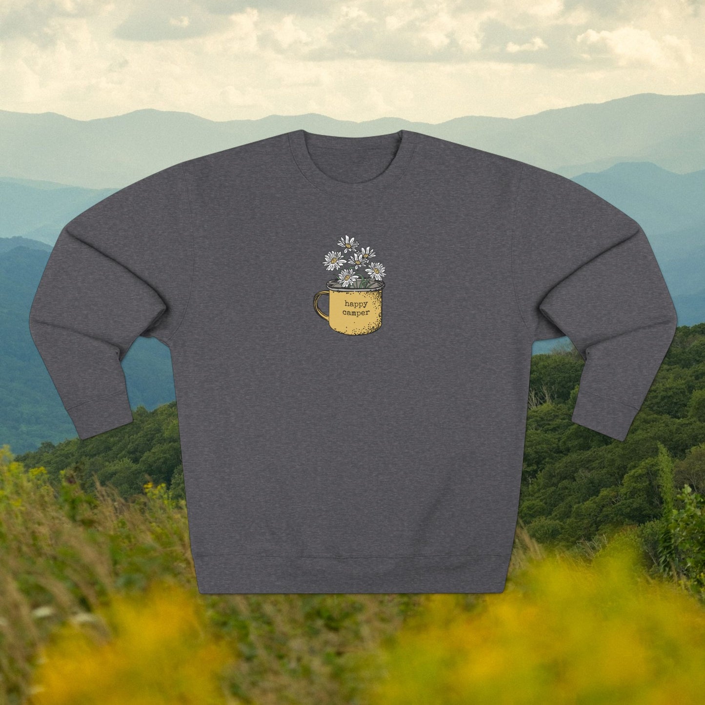 Women's Happy Camper Sweatshirt