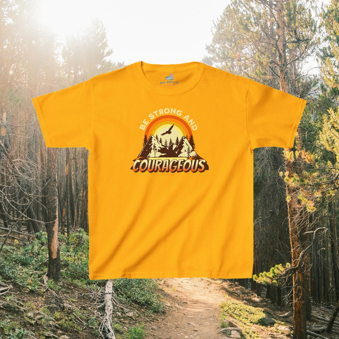 Kid's Strong & Courageous Tee