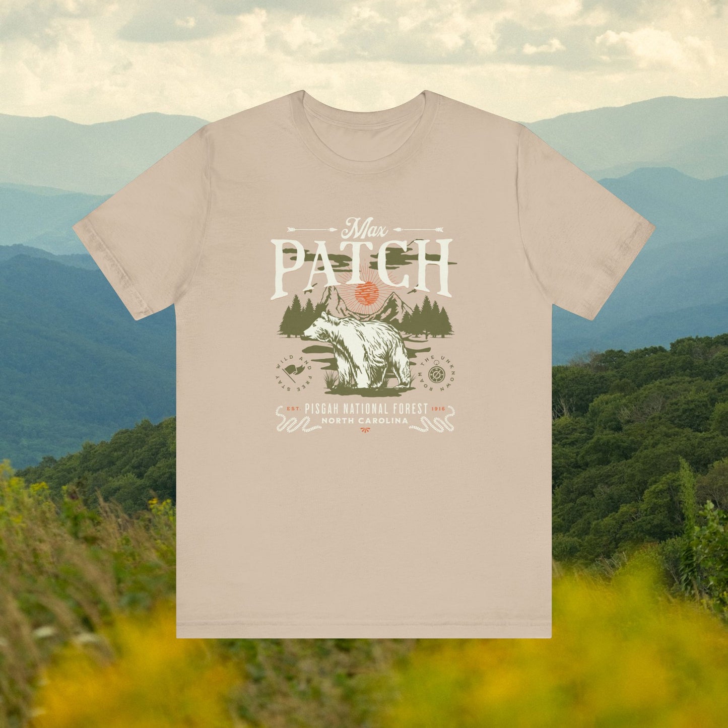 Max Patch Mountain Graphic Tee