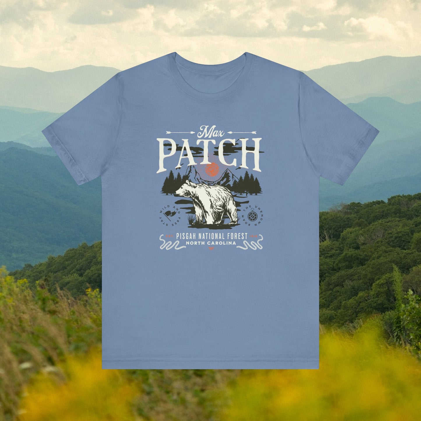 Max Patch Mountain Graphic Tee