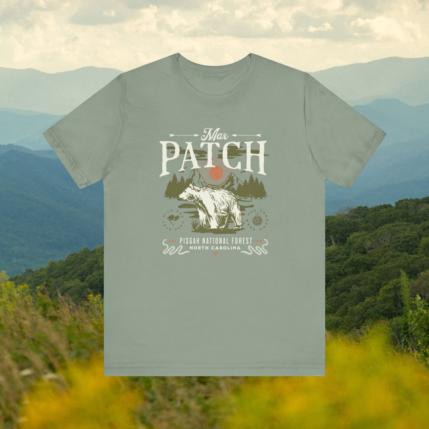 Max Patch Mountain Graphic Tee