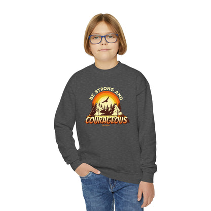 Youth Strong & Courageous Sweatshirt