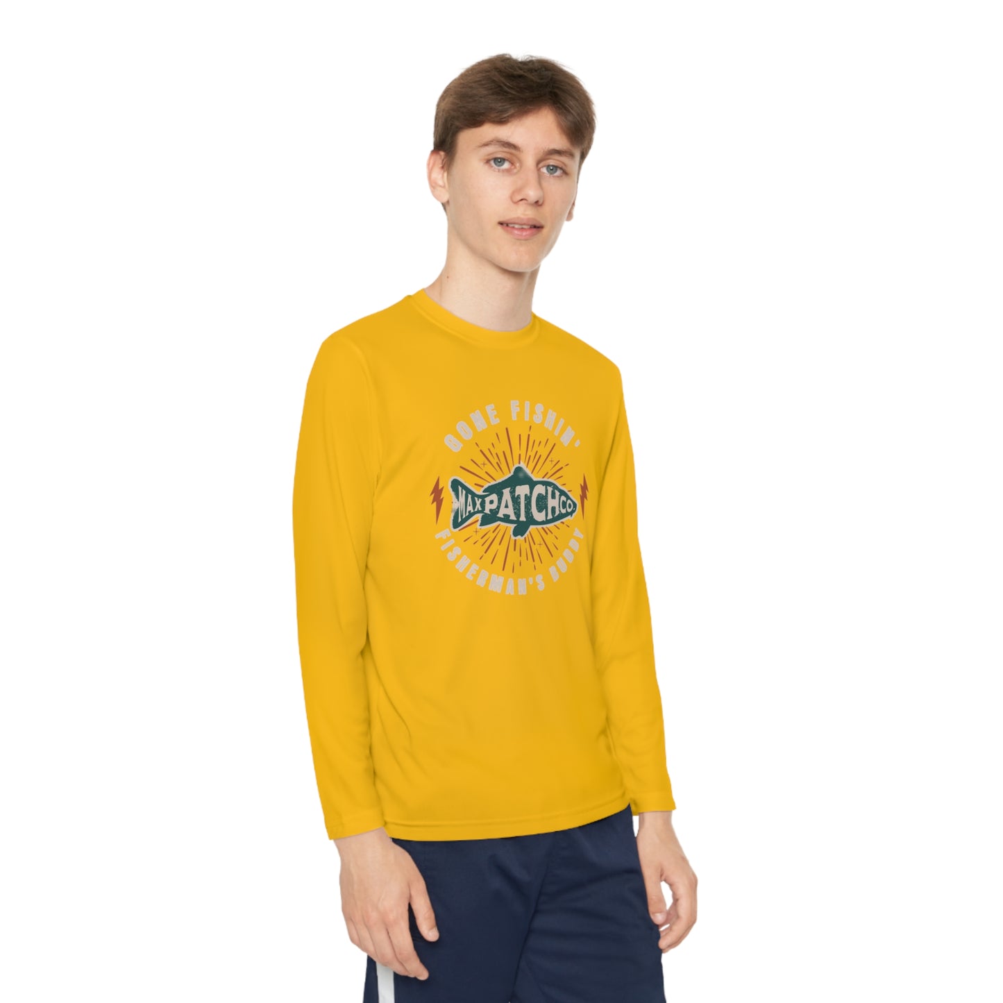 Youth Fisherman's Athletic Long-Sleeve Tee - Max Patch Co.