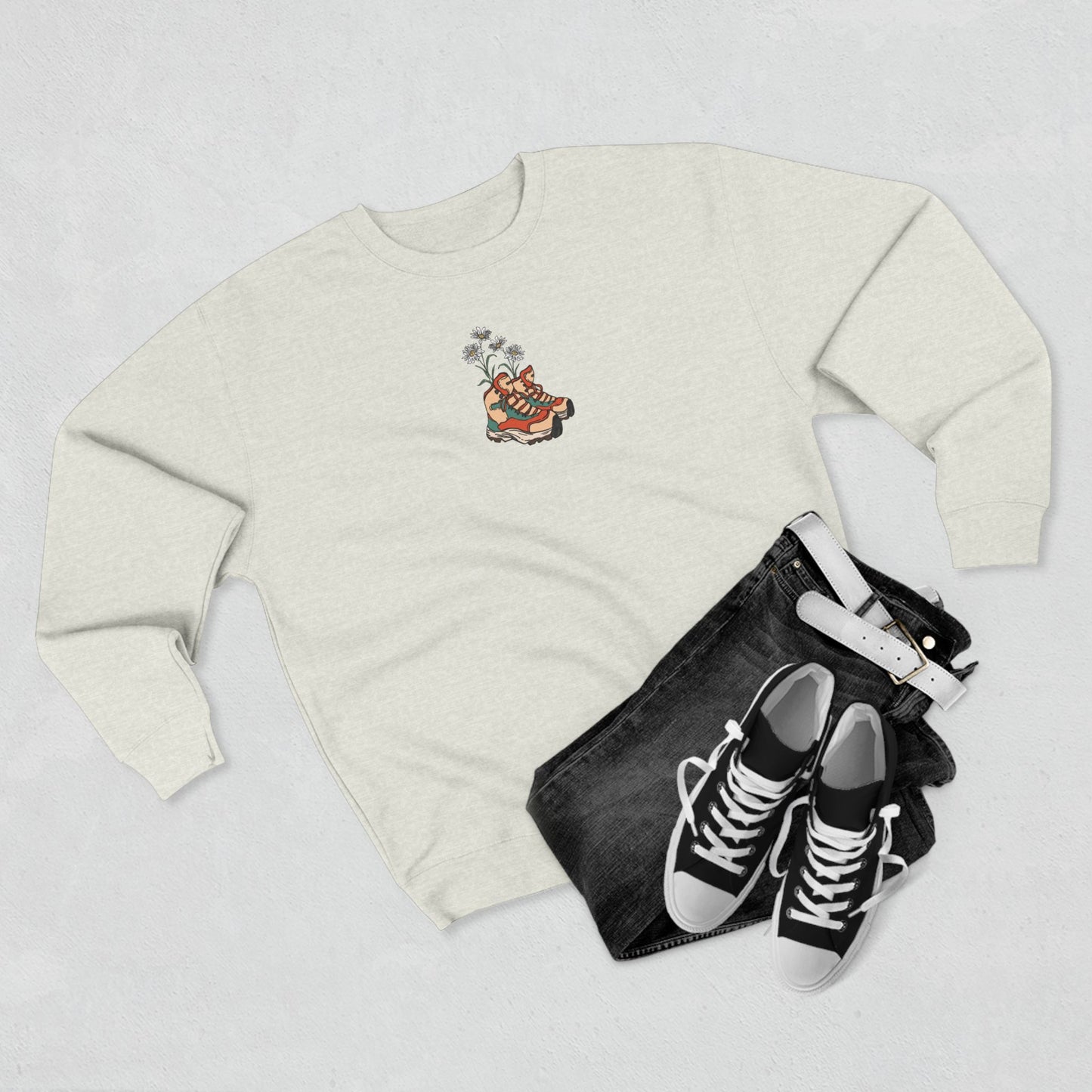 Blooming Boots Sweatshirt