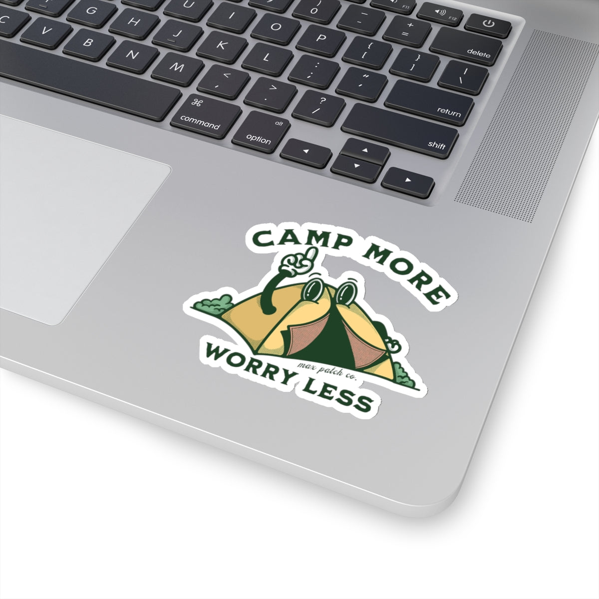 Camp More, Worry Less Stickers - Max Patch Co.