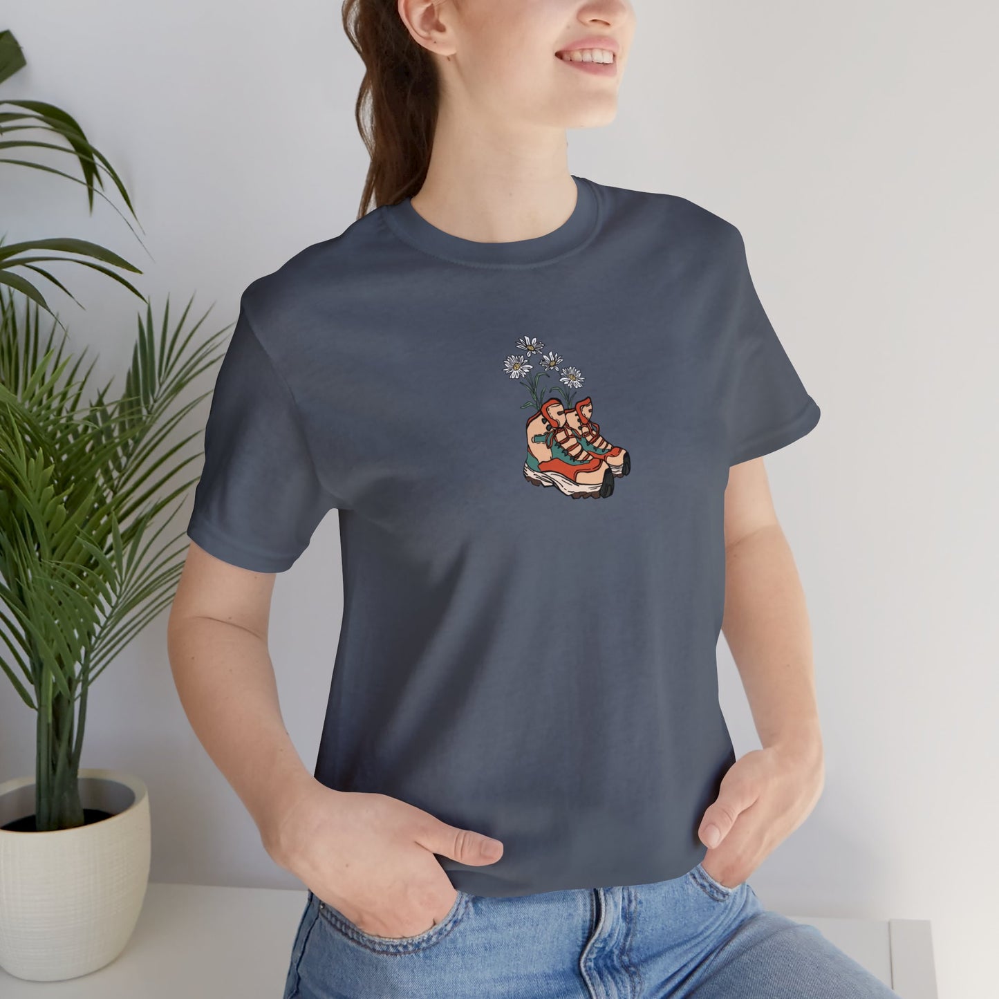 Women's Blooming Boots Graphic Tee