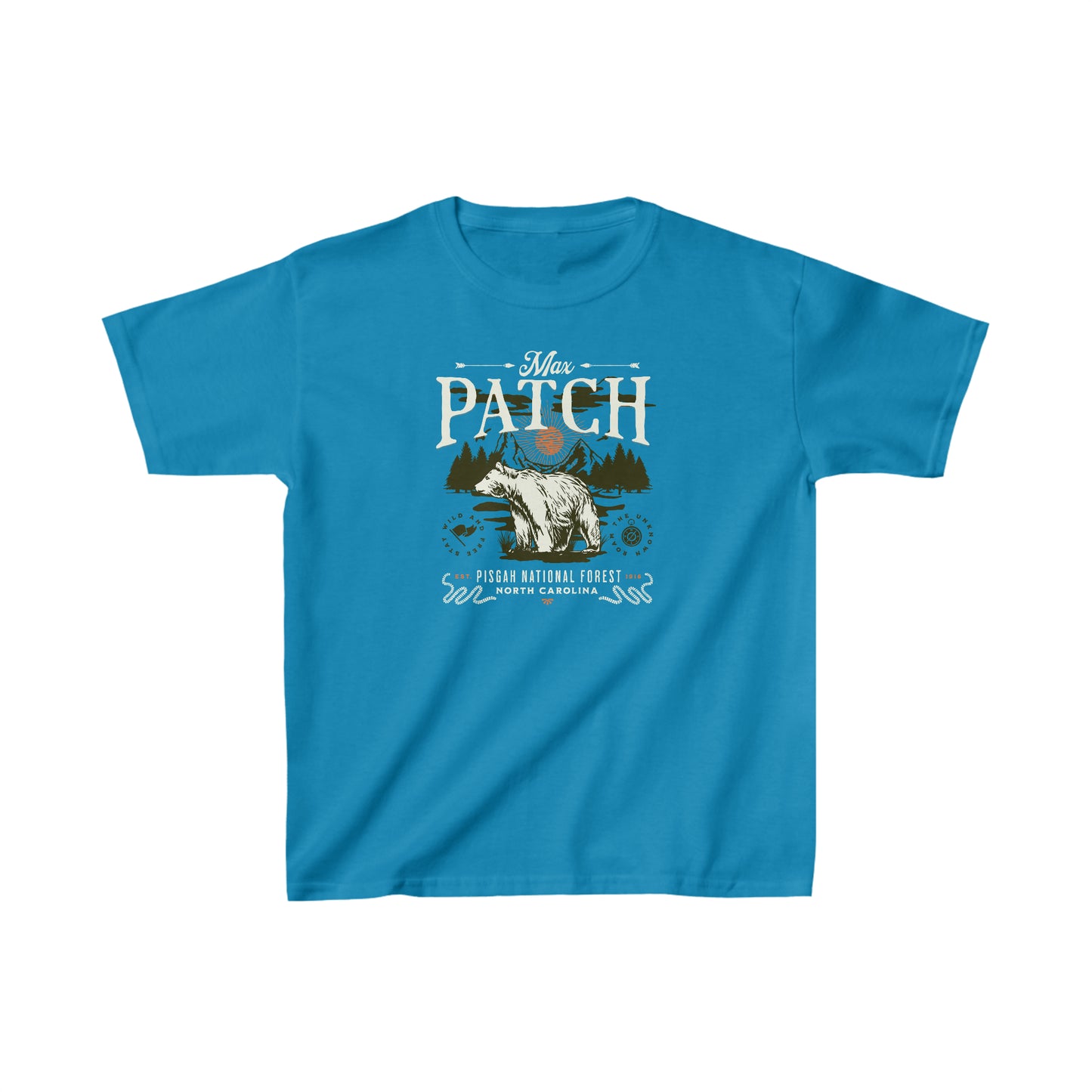 Kid's Max Patch, NC Tee