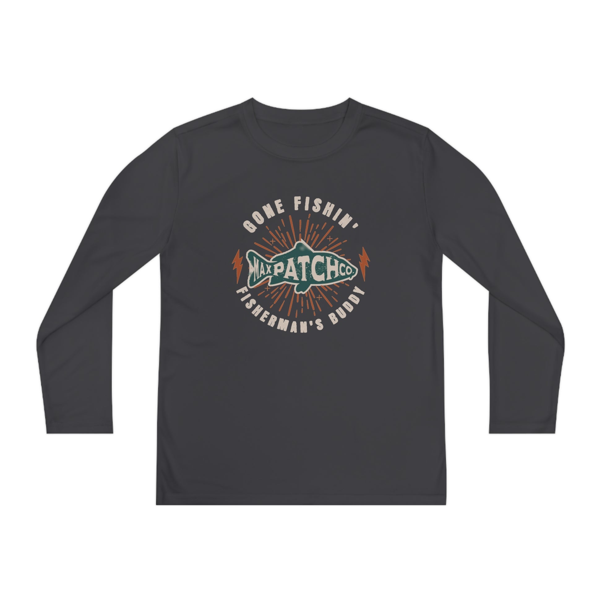 Youth Fisherman's Athletic Long-Sleeve Tee - Max Patch Co.