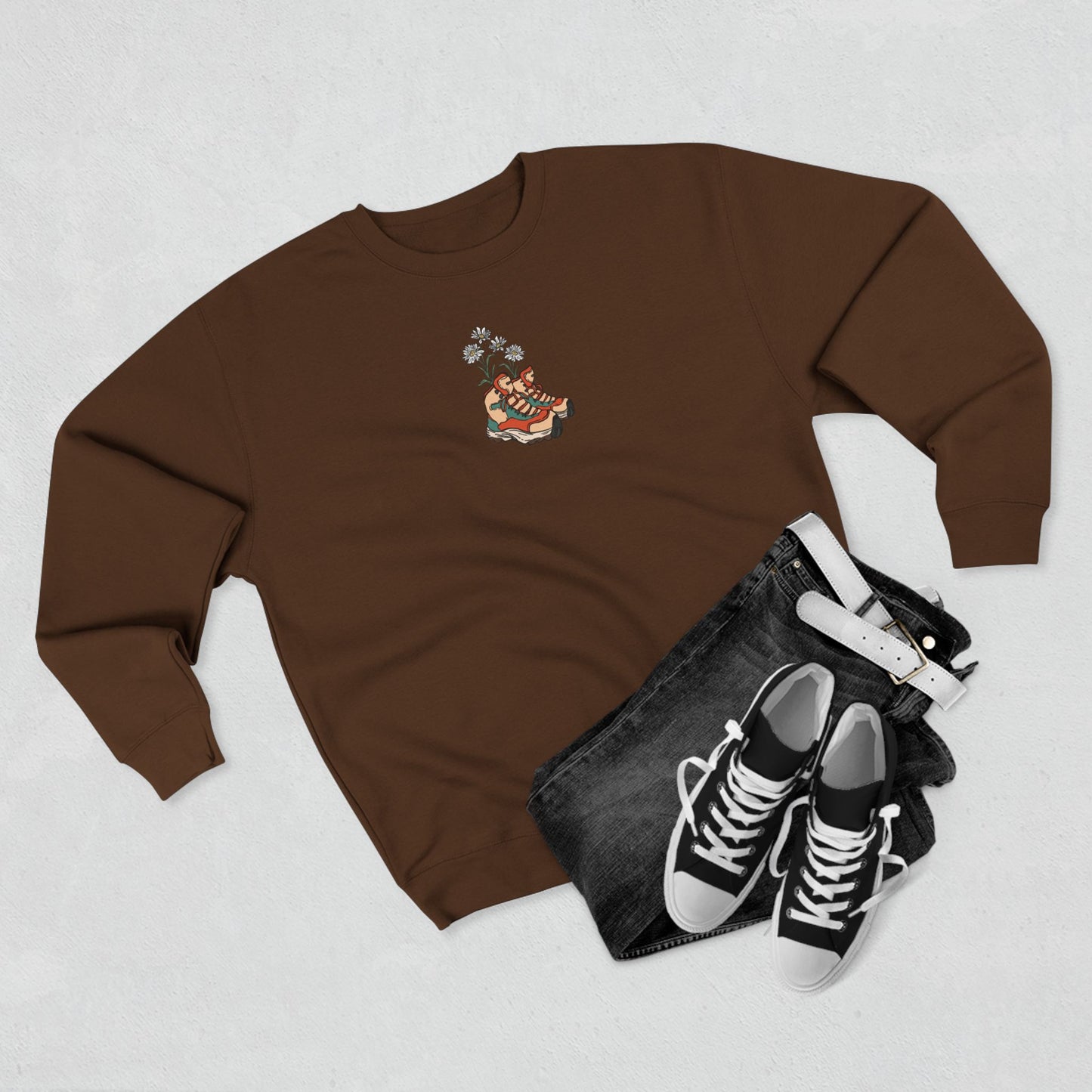 Blooming Boots Sweatshirt