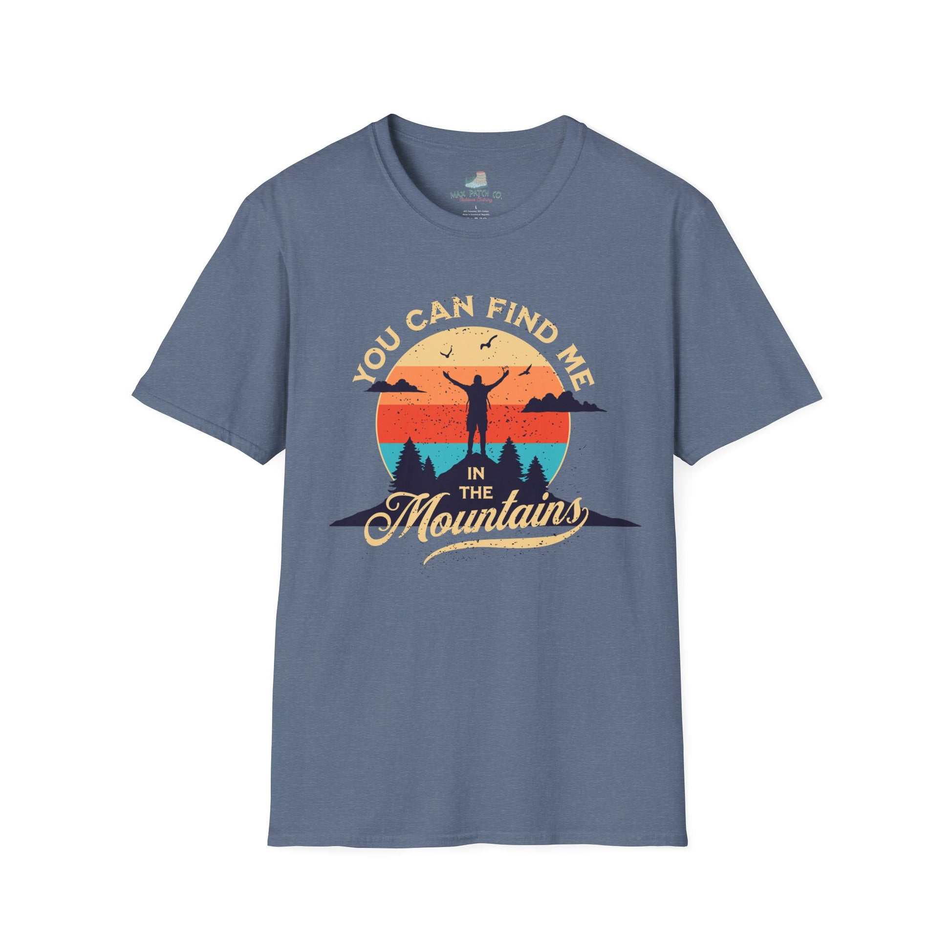 Find Me In The Mountains Graphic Tee - Max Patch Co.