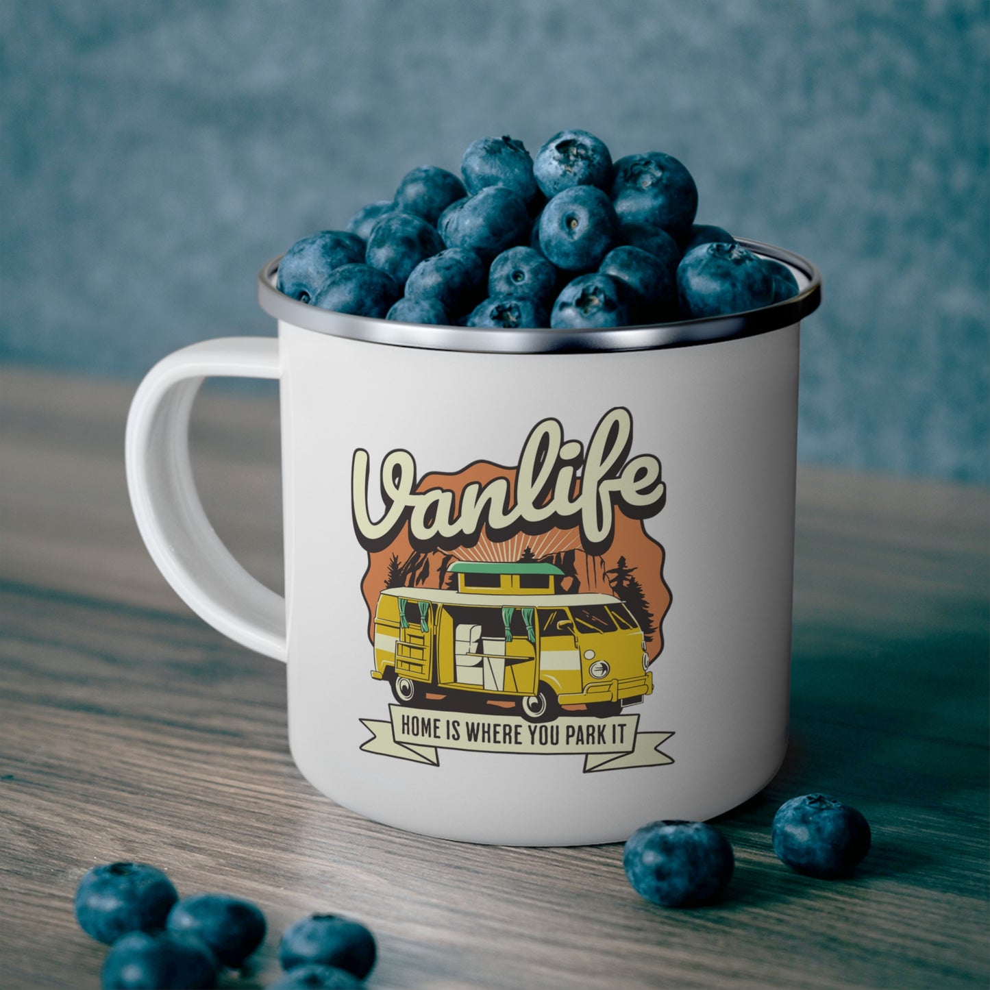 Enamel Van Life Mug - Max Patch Co.