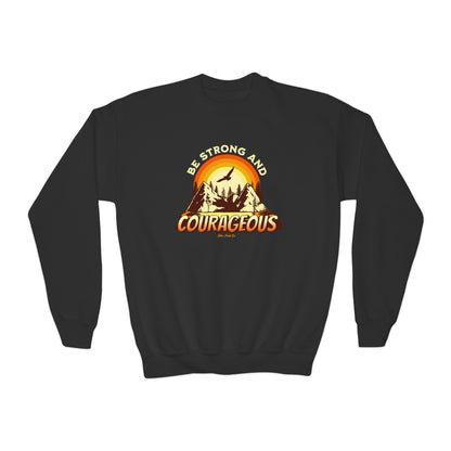 Youth Strong & Courageous Sweatshirt