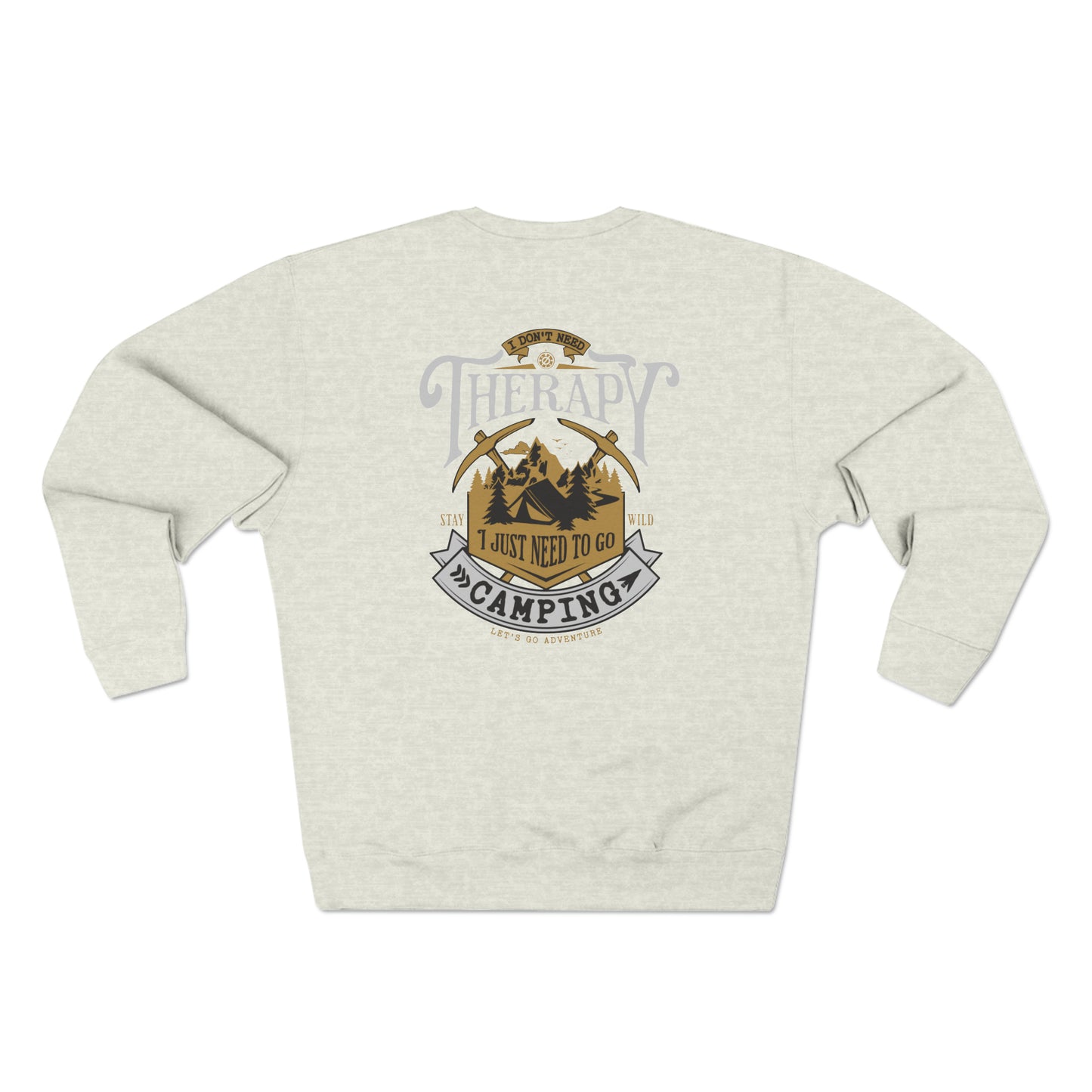 Camping Therapy Sweatshirt - Max Patch Co.