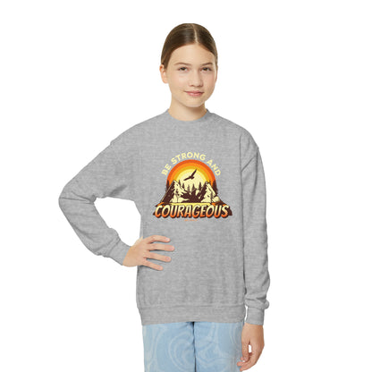 Youth Strong & Courageous Sweatshirt