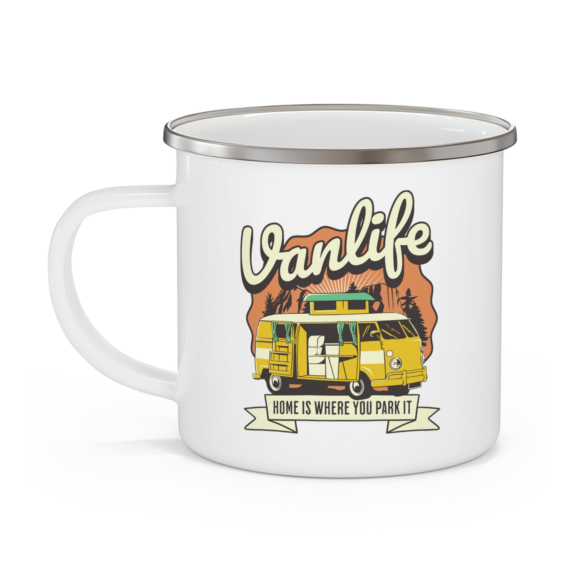 Enamel Van Life Mug - Max Patch Co.