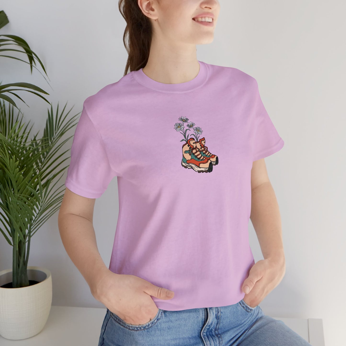 Women's Blooming Boots Graphic Tee