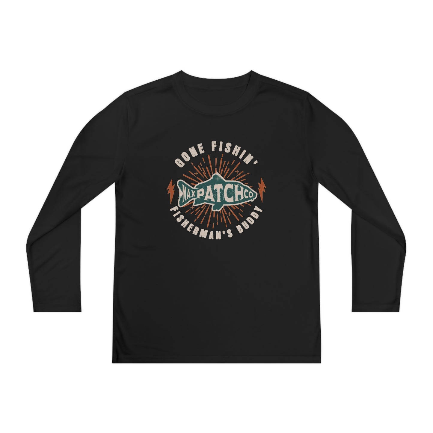 Youth Fisherman's Athletic Long-Sleeve Tee - Max Patch Co.