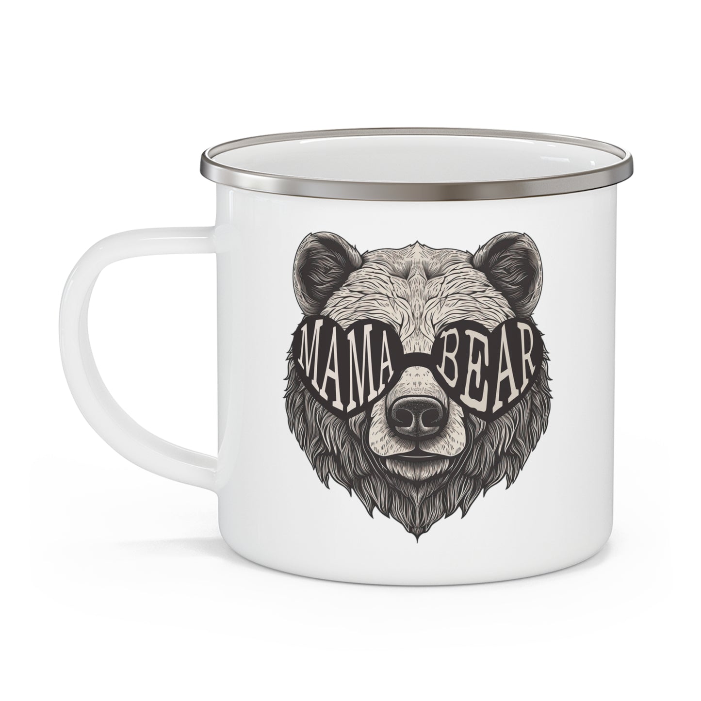 Enamel Mama Bear Mug