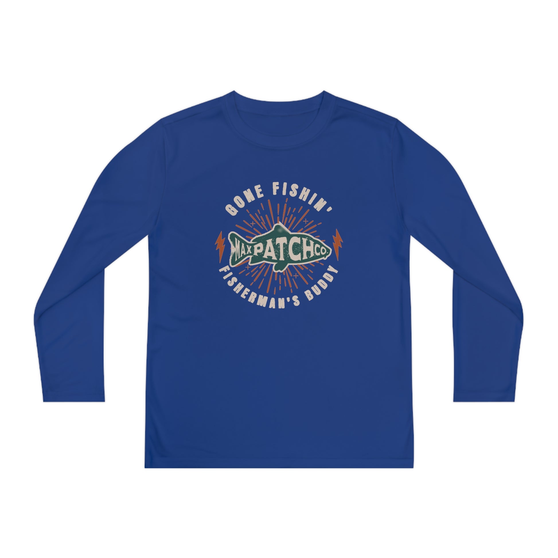 Youth Fisherman's Athletic Long-Sleeve Tee - Max Patch Co.