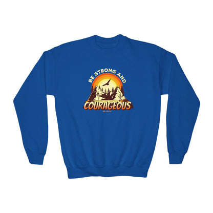 Youth Strong & Courageous Sweatshirt