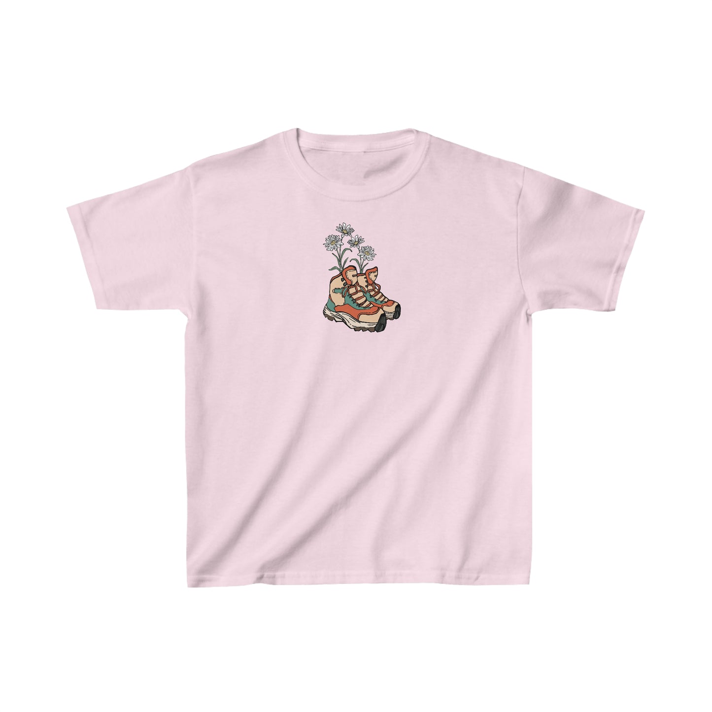 Girl's Blooming Boots Tee