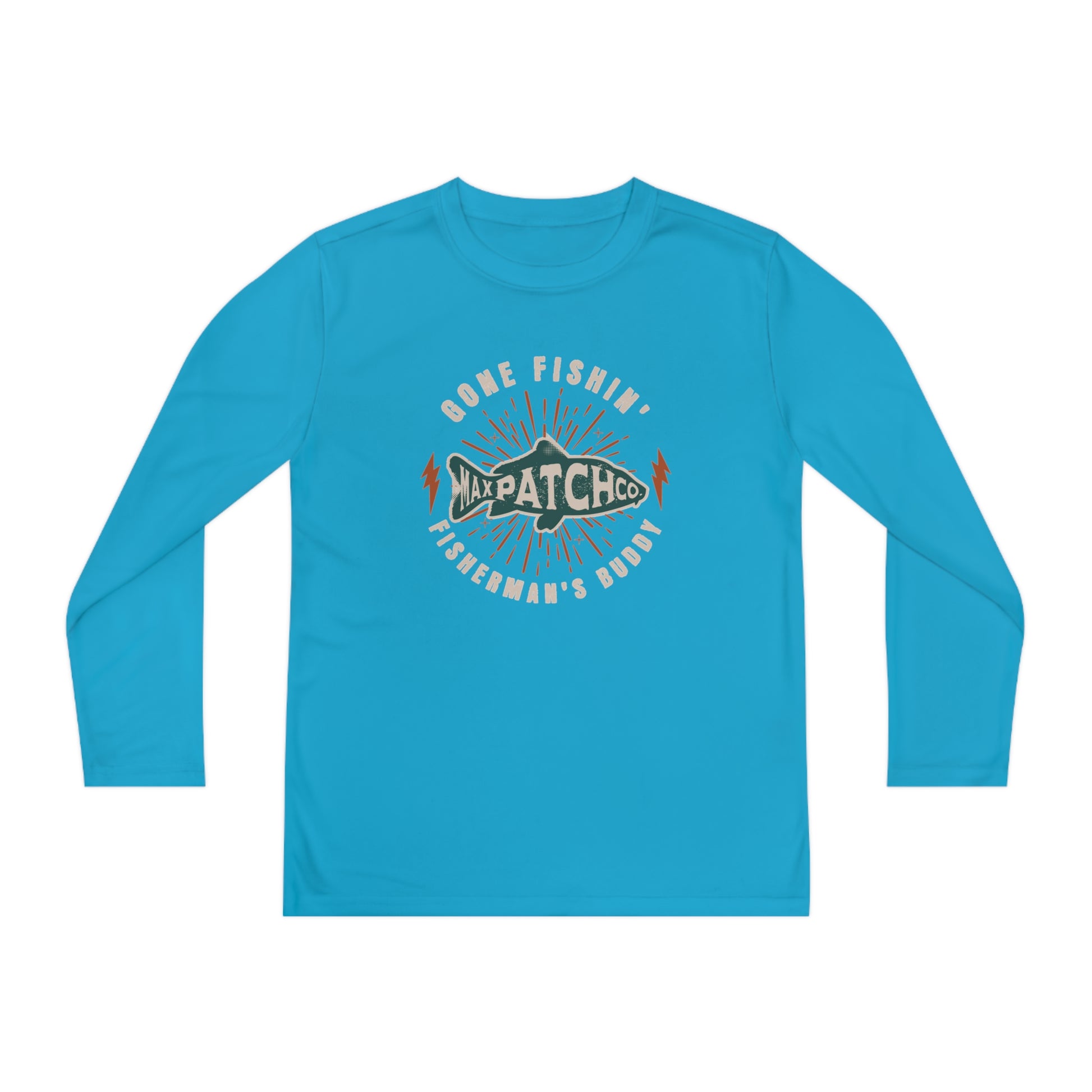 Youth Fisherman's Athletic Long-Sleeve Tee - Max Patch Co.