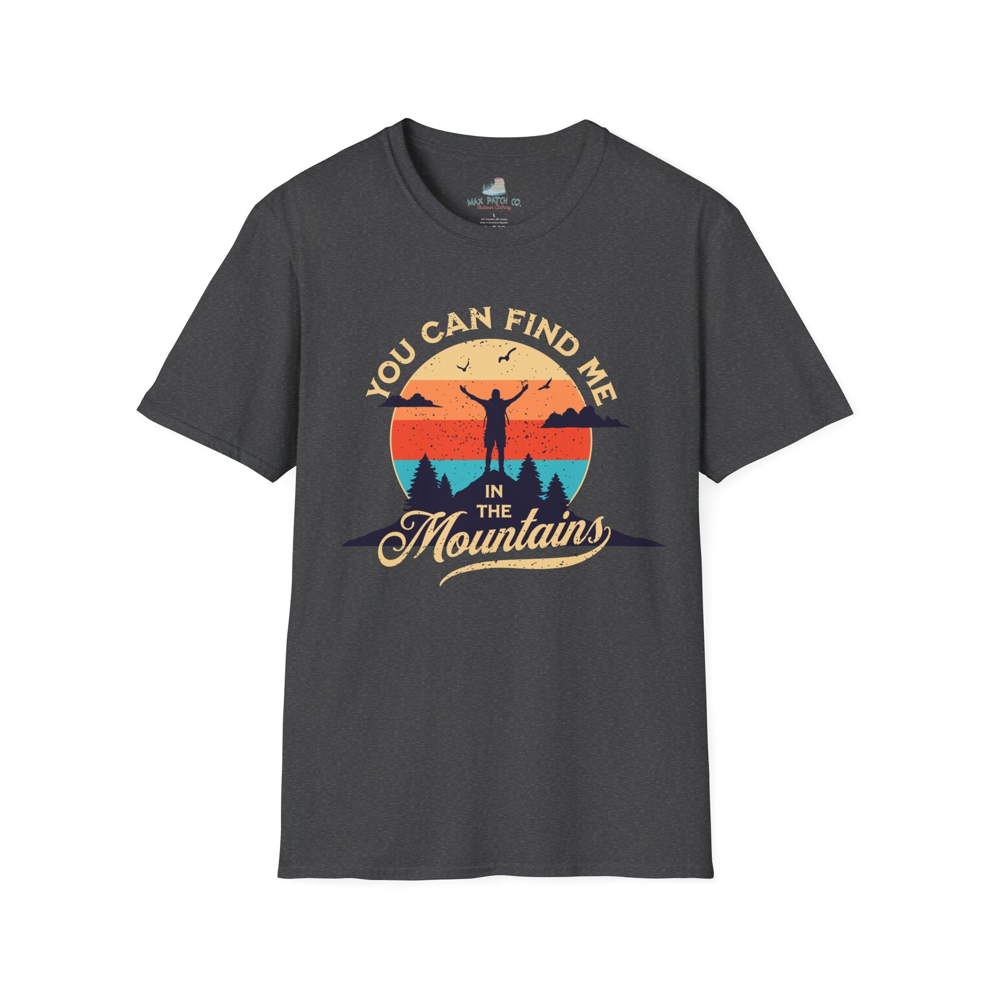 Find Me In The Mountains Graphic Tee - Max Patch Co.