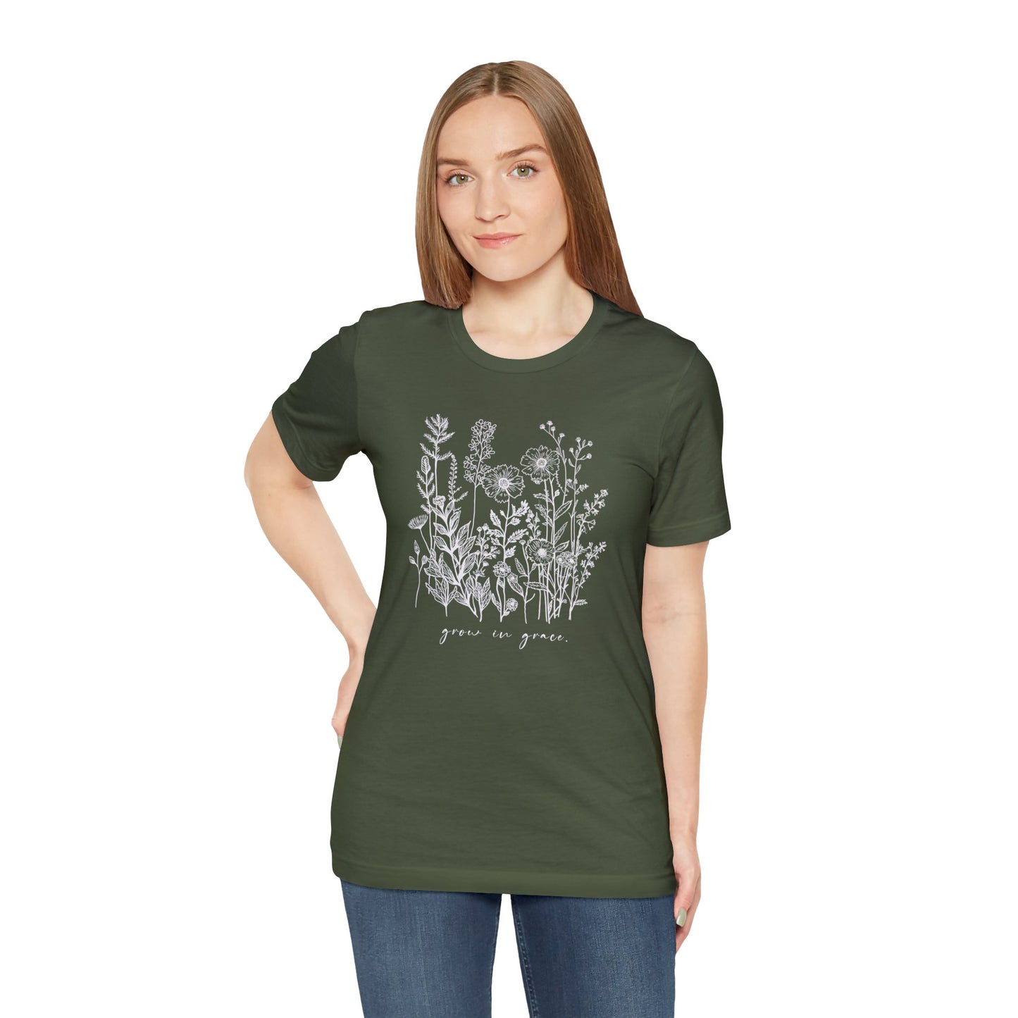 Women's Grow in Grace Graphic Tee - Max Patch Co.