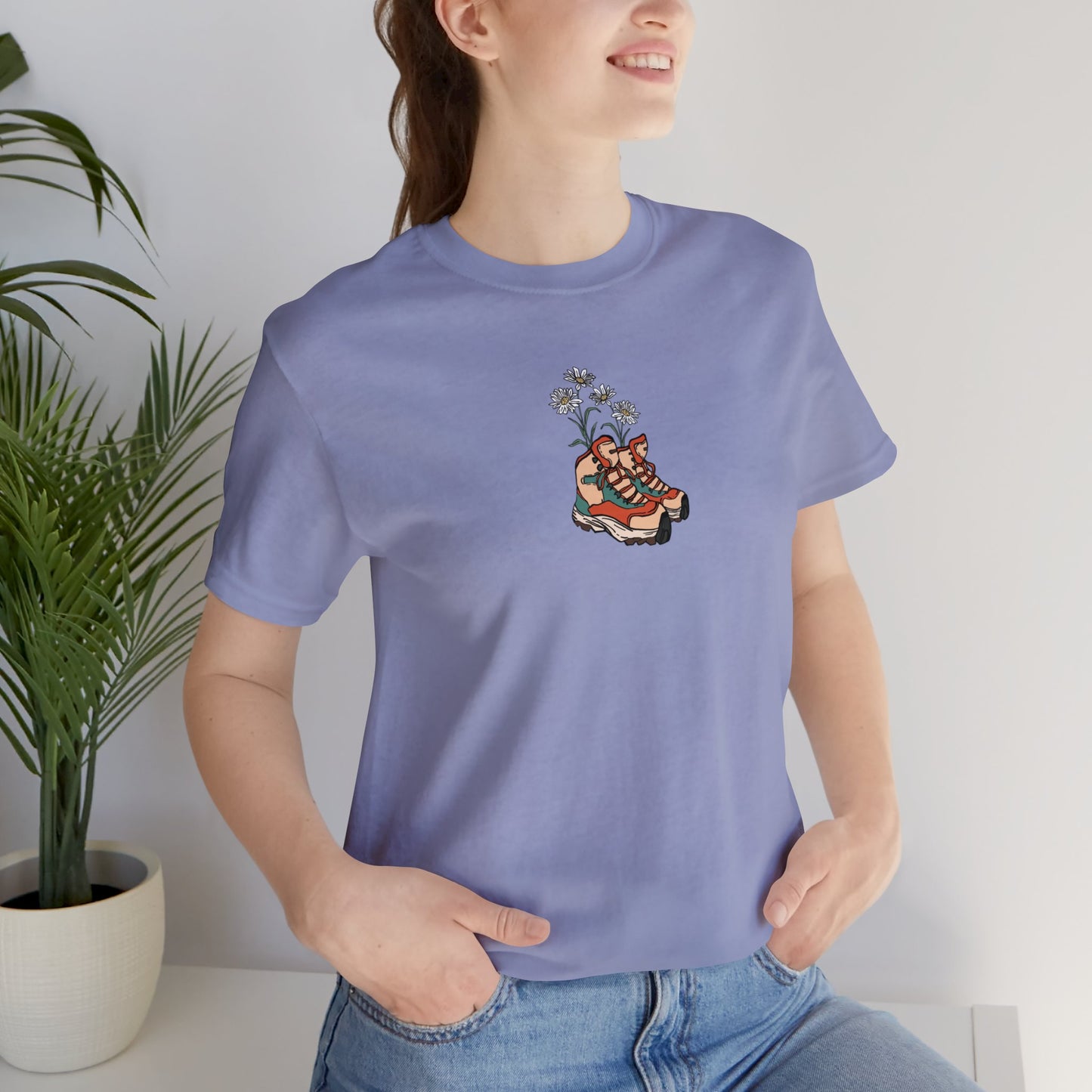 Women's Blooming Boots Graphic Tee