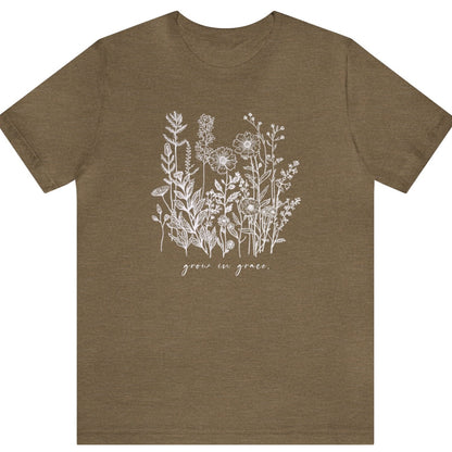 Women's Grow in Grace Graphic Tee - Max Patch Co.