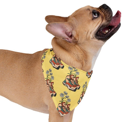 Hiking Boots Pet Bandana