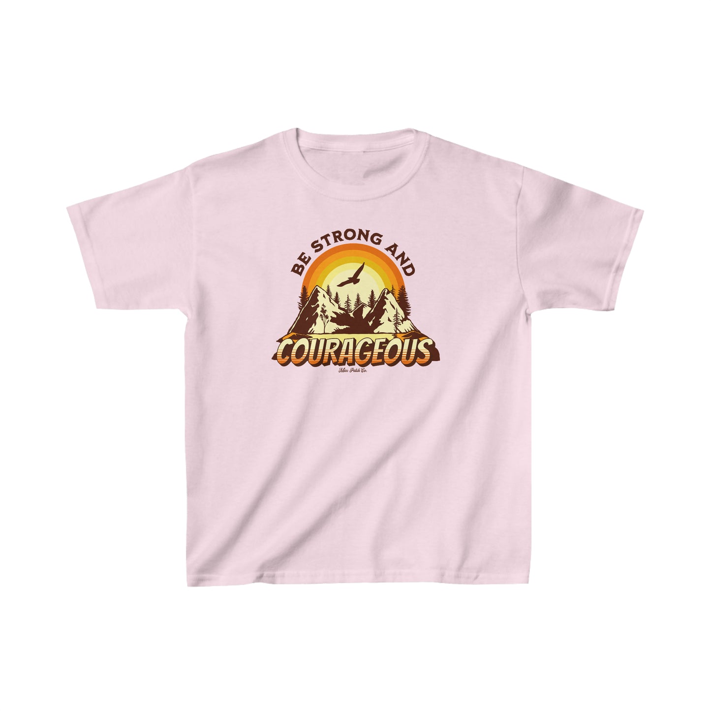 Kid's Strong & Courageous Tee