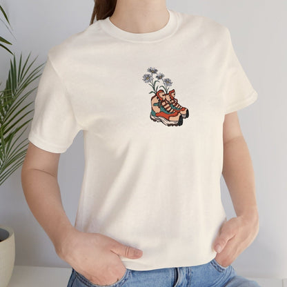 Women's Blooming Boots Graphic Tee