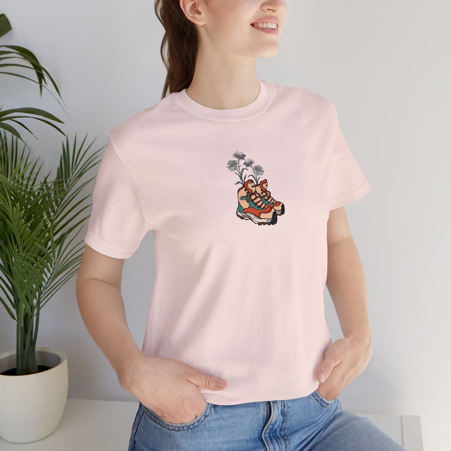 Women's Blooming Boots Graphic Tee