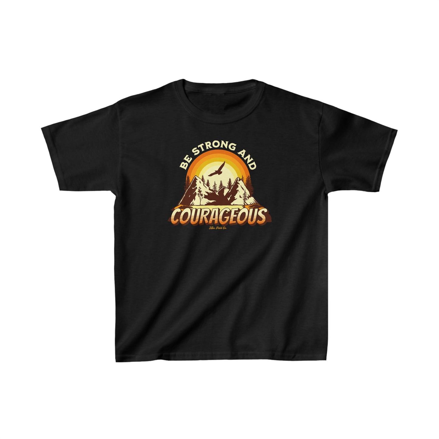 Kid's Strong & Courageous Tee