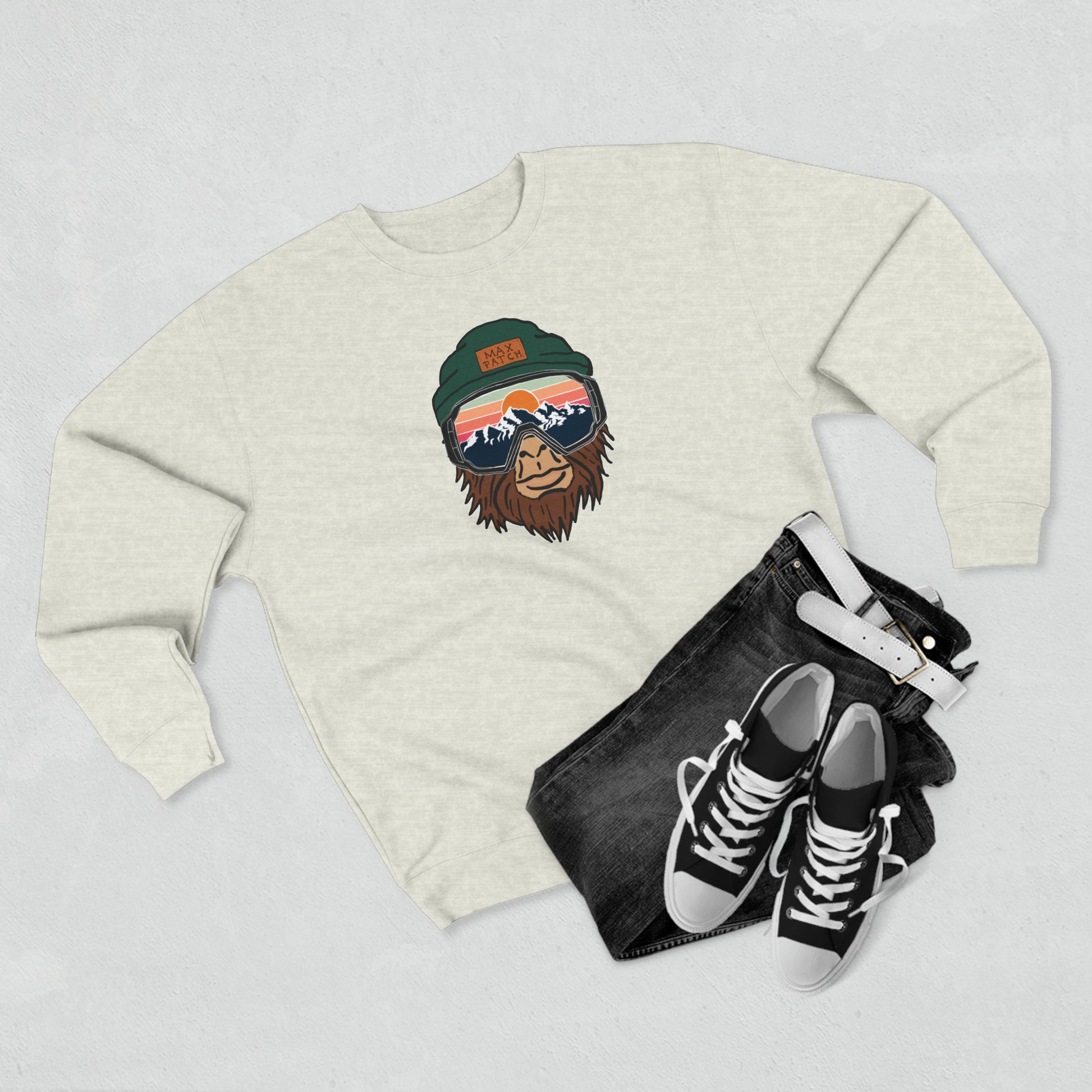 Squatch Shredder Sweatshirt - Max Patch Co.