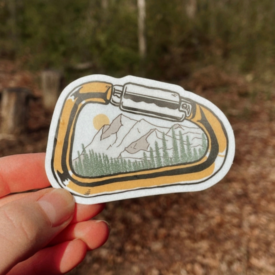 Carabiner Sticker