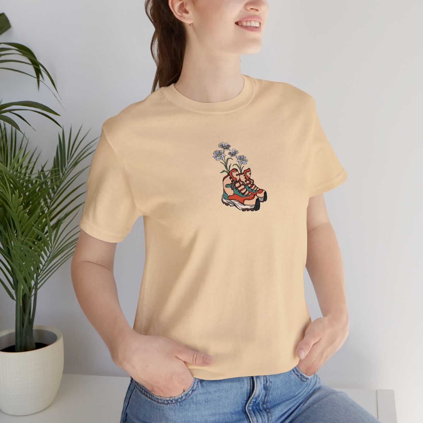 Women's Blooming Boots Graphic Tee