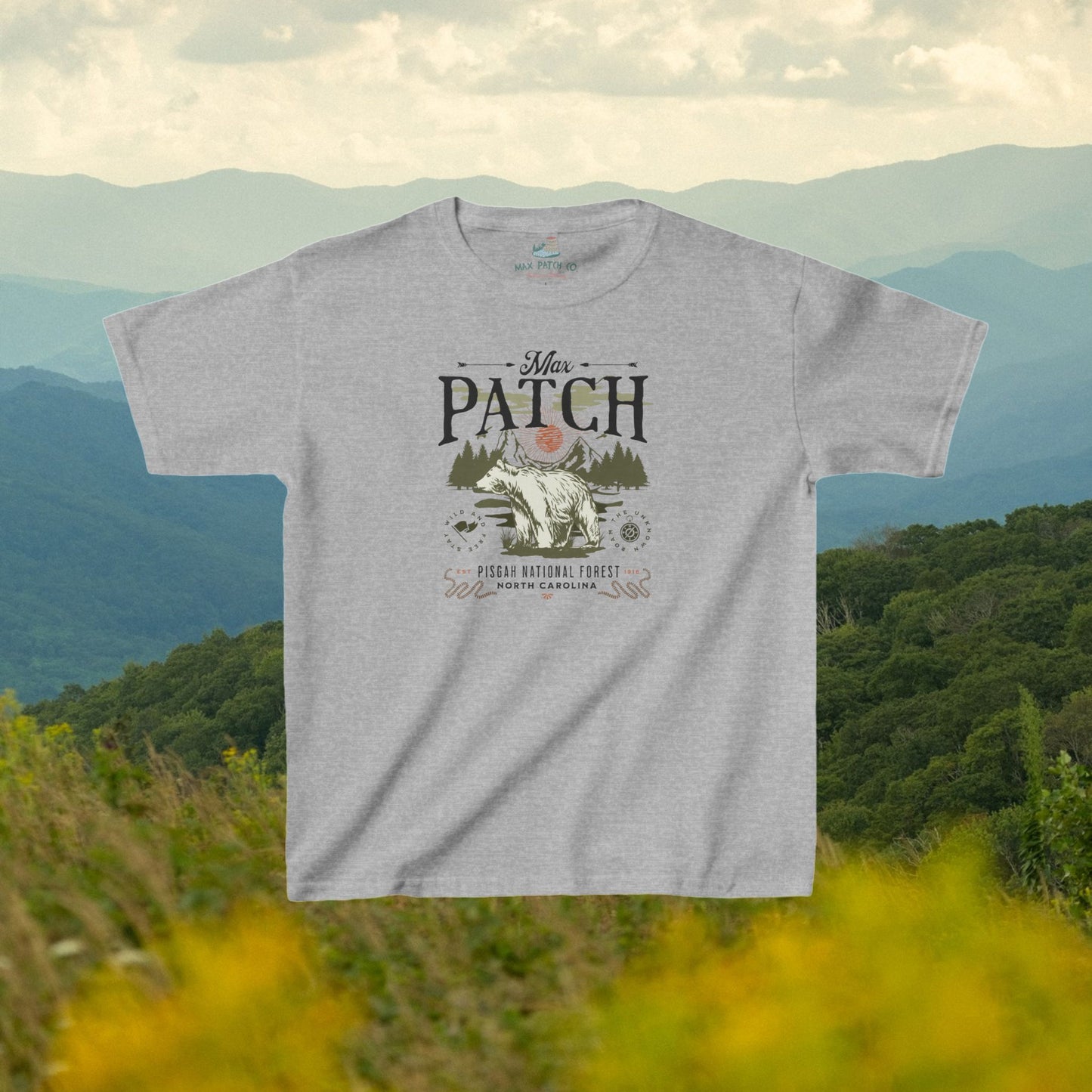 Kid's Max Patch Mountain Tee