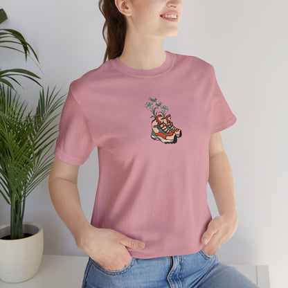 Women's Blooming Boots Graphic Tee