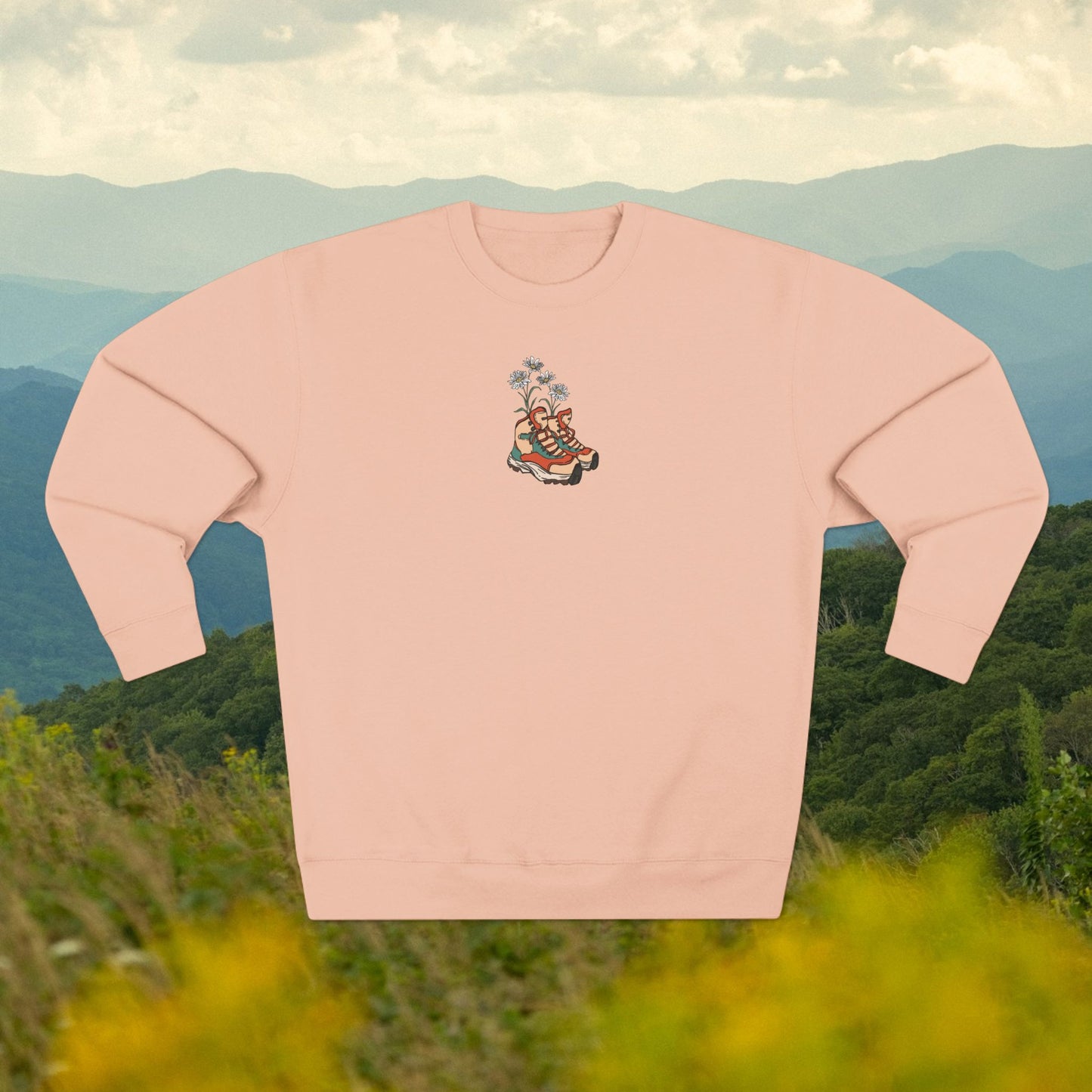 Blooming Boots Sweatshirt