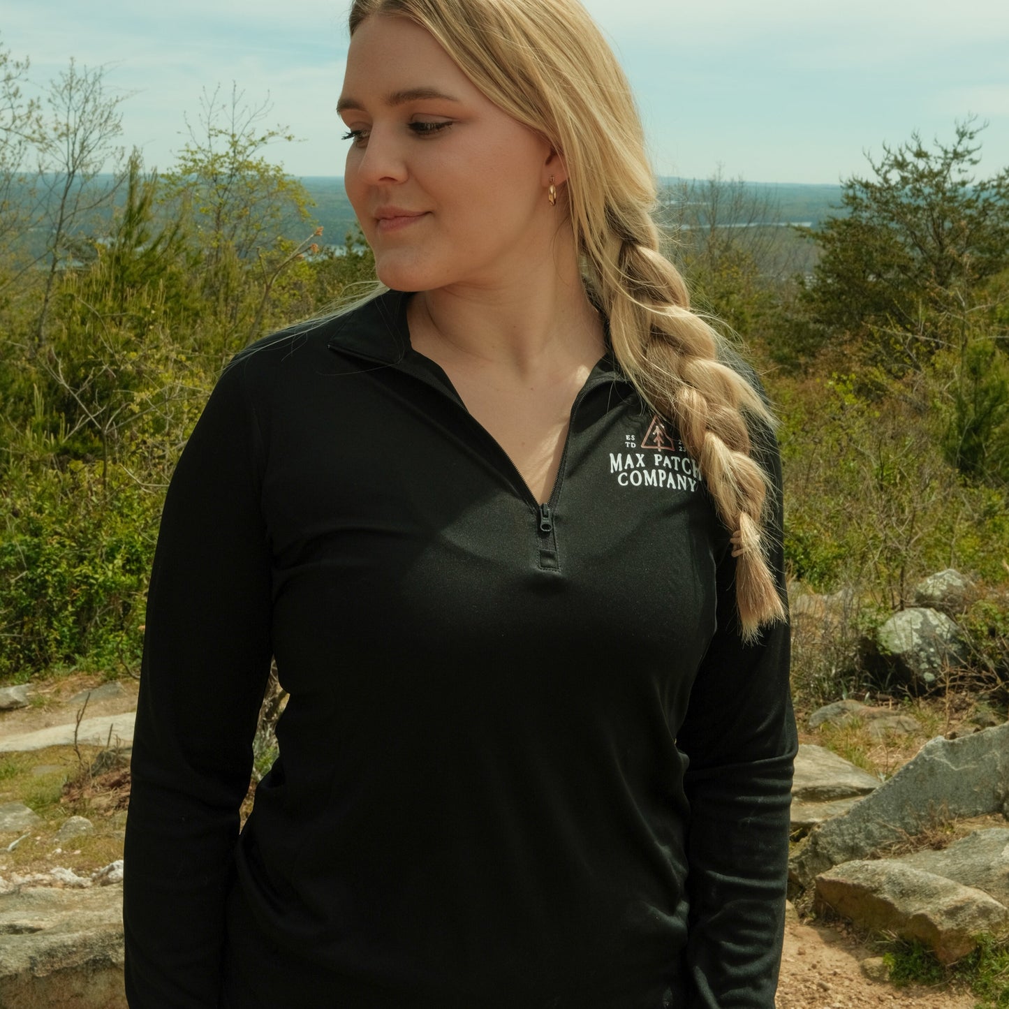 Ladies Quarter-Zip Pullover