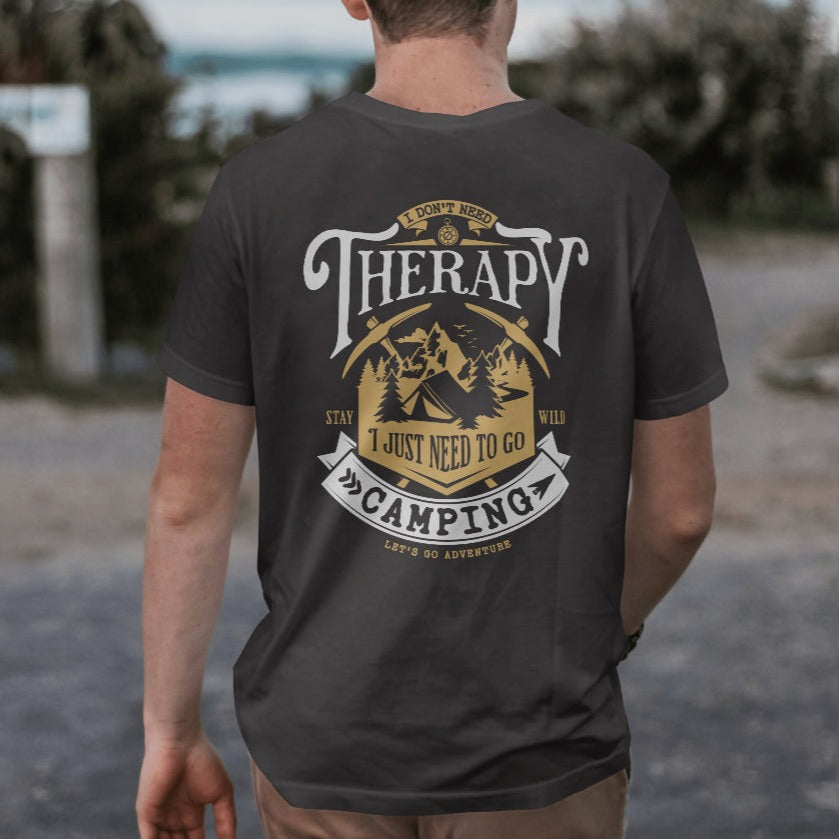 Camping Therapy Graphic Tee - Max Patch Co.